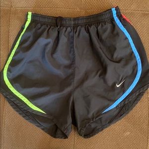 Black and multicolor sri-fit Nike Shorts
